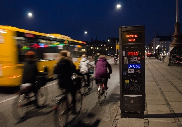 Read more about the article Grown-up Travel Guide Daily Photo: Cycle counter, Copenhagen, Denmark