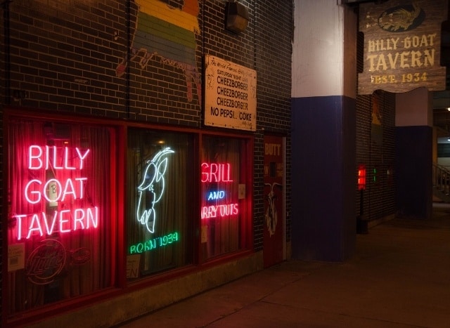 Read more about the article Grown-up Travel Guide Daily Photo: Billy Goat Tavern, Chicago, USA