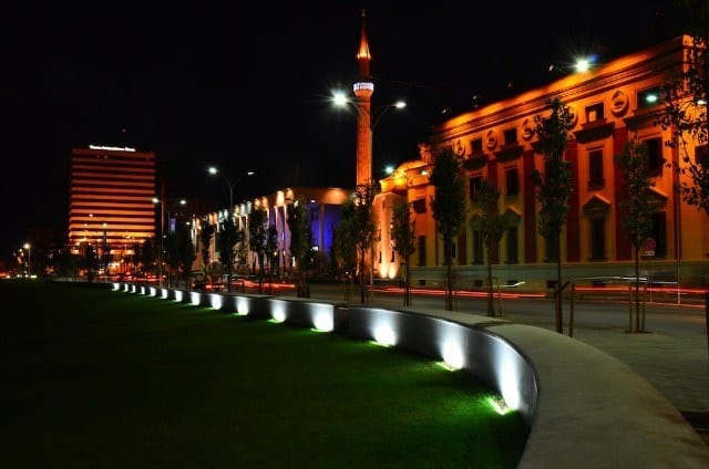 Tirana-night
