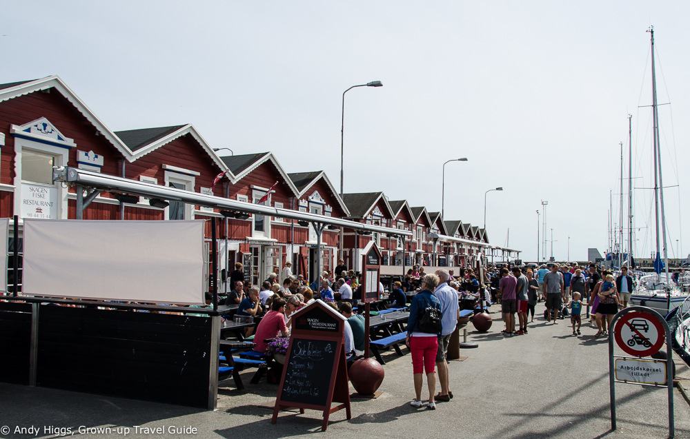 Harbour restaurants, Skagen, Denmark