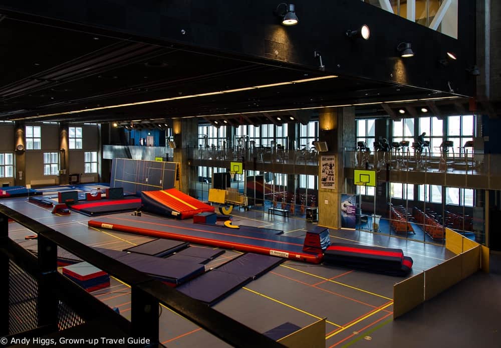 Nordkraft gym and play area