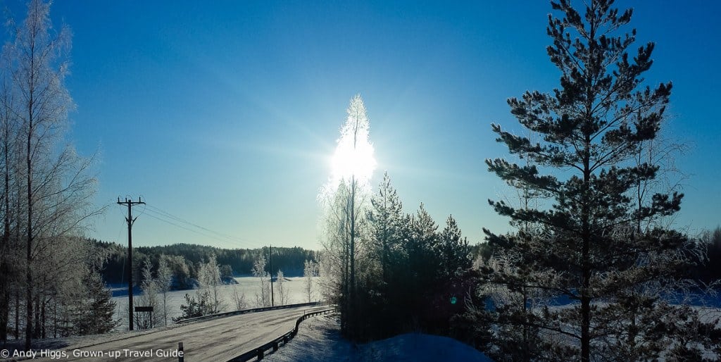 Road to Mikkeli viewpoint