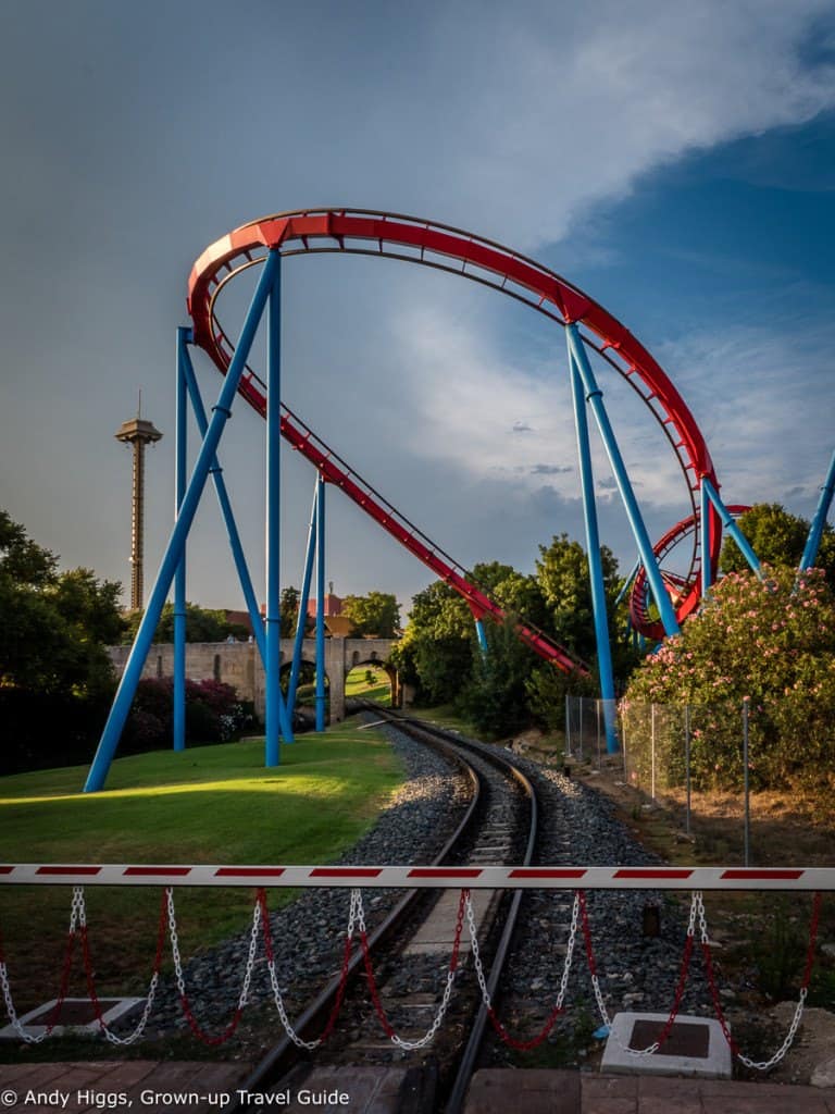 Loop over train track