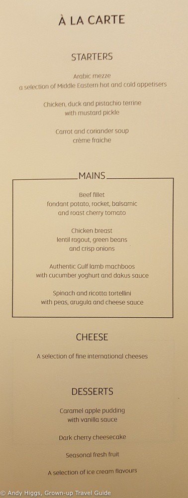 Joburg menu 2