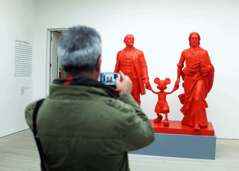 "East meets West" exhibition at the Saatchi Gallery