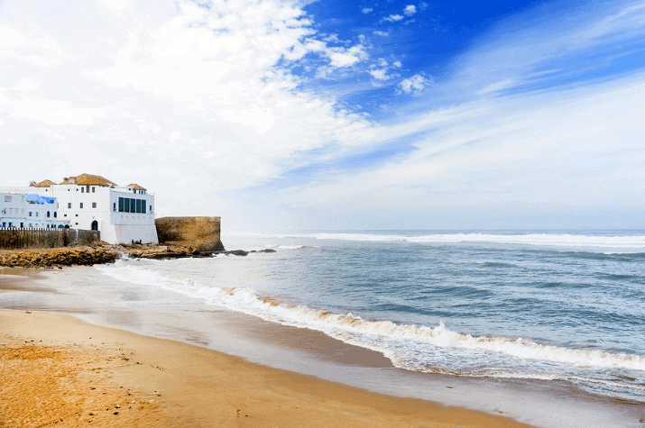 Sailing from Gibraltar to Morocco