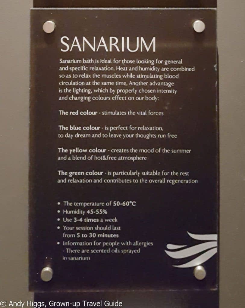 Sanarium sign