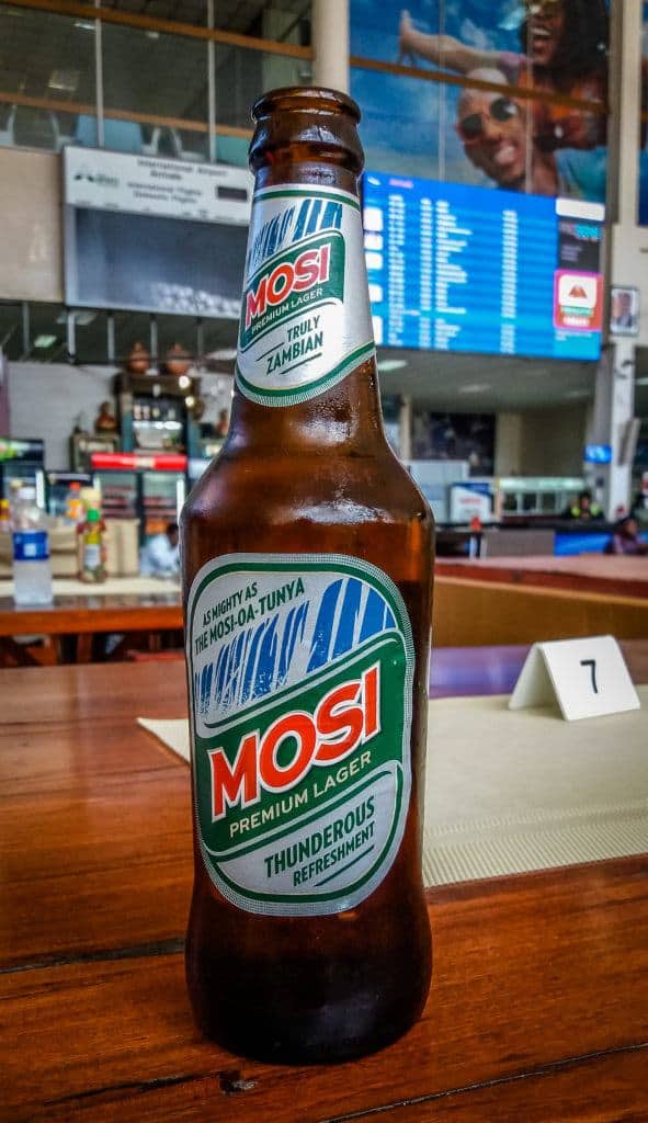 Beer at airport