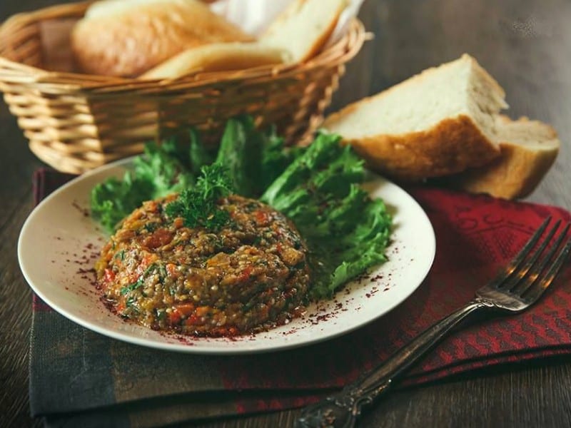 azerbaijan for vegans mangal salad