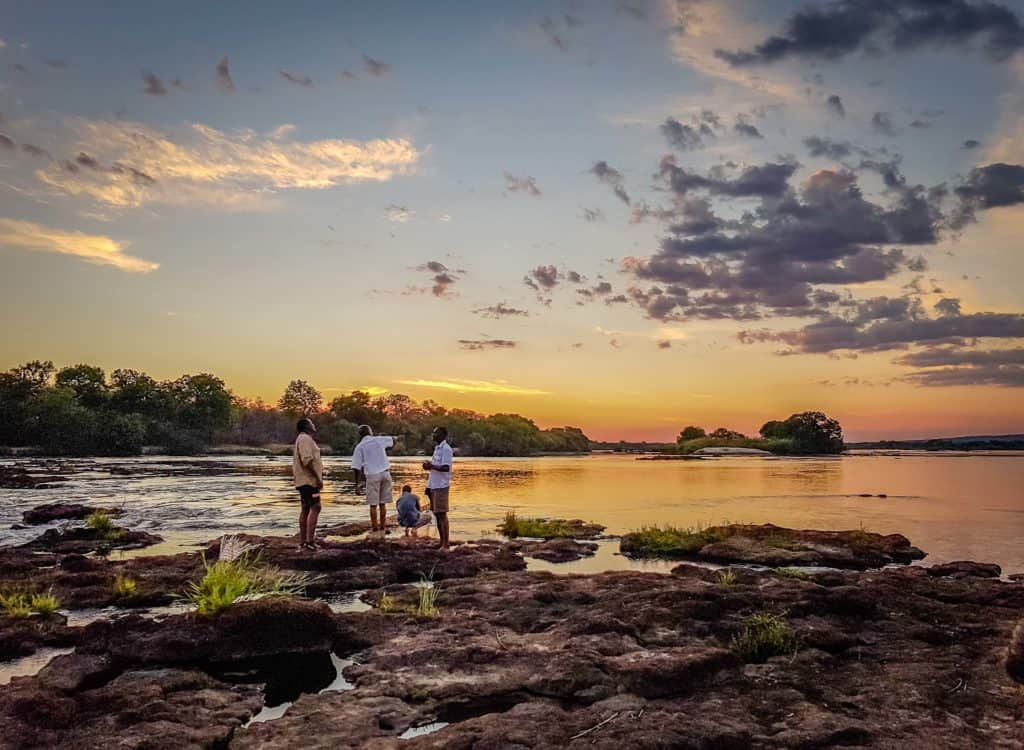 Africa: Sunset on the Zambezi