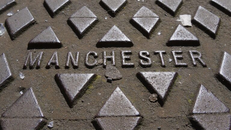 Manchester manhole caover from Things to Do when Visiting Manchester