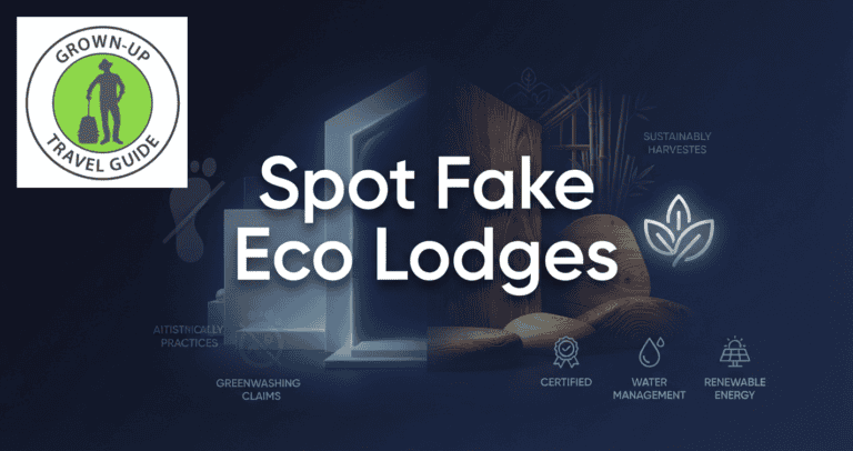 How to Spot a Fake ‘Eco-Lodge’ Before You Book (Because Greenwashing Is Everywhere)